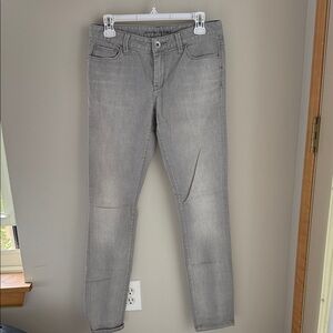 Banana Republic Gray Straight Leg Jeans